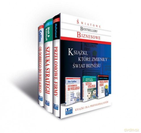 Pakiet 2011 Światowe Bestsellery Biznesowe (twarda) - Jim Collins, Avinash K. Dixit, Barry J. Nalebuff, Keith R. Mcfarland [KSIĄŻKA]