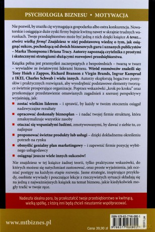 A Teraz Stwórz Wielką Firmę - Mark Thompson, Brian Tracy [KSIĄŻKA]