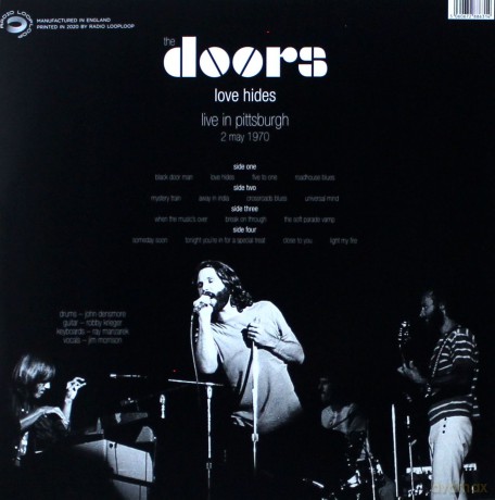 Doors: Love Hides: Live In Pittsburgh. May 2. 1970 WW1-FM [2xWinyl]
