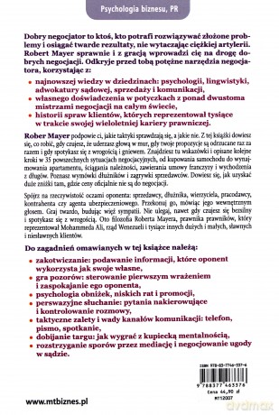 Jak Wygrać Każde Negocjacje - Robert Mayer [KSIĄŻKA]
