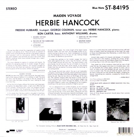 Herbie Hancock: Maiden Voyage [Winyl]