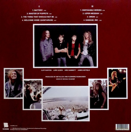 Metallica: Master Of Puppets (Remastered) [Winyl]