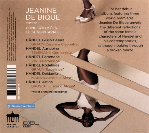 Jeanine De Bique: Mirrors [CD]