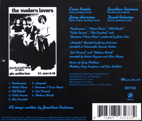 Modern Lovers: Modern Lovers [CD]