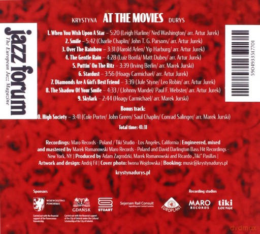 Krystyna Durys: At The Movies [CD]