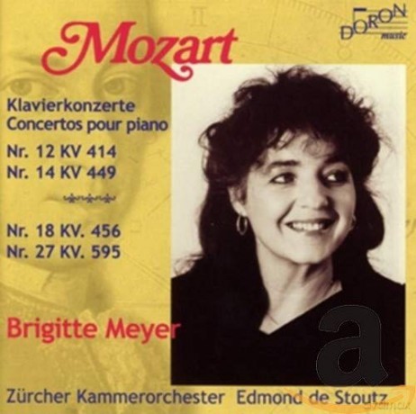 Brigitte Meyer: Mozart - Piano Concertos Nr 12. 14. 18. 27 [2xCD]