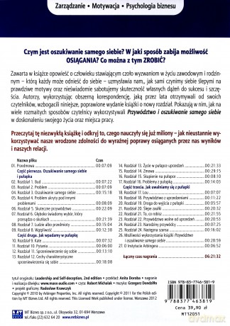 Przywództwo I Oszukiwanie Samego Siebie [AUDIOBOOK] [CD-MP3]