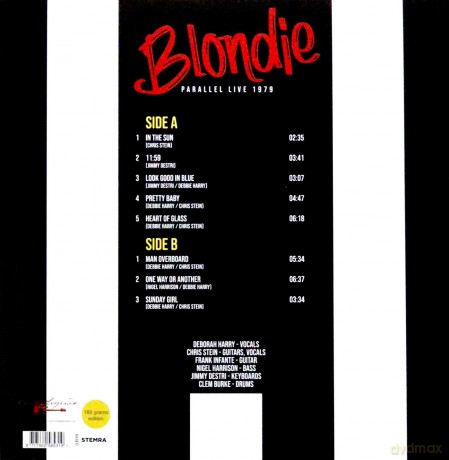 Blondie: Parallel Live 1979 [Winyl]