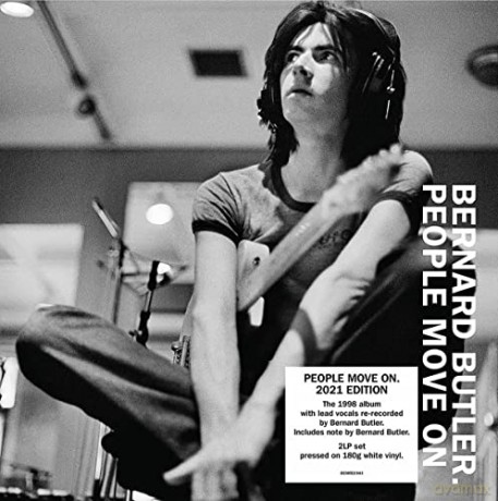Bernard Butler: People Move On (New 2021 Recording) (White) [2xWinyl]
