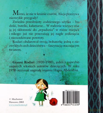 Historyjki O Alicji, Która Zawsze Wpadała W Kłopoty - Gianni Rodari [KSIĄŻKA]