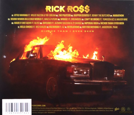 Rick Ross: Richer Than I Ever Been [CD]