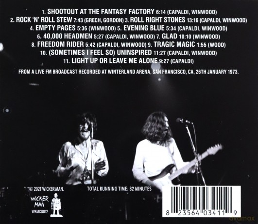Traffic: San Francisco Shootout [CD]