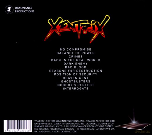 Xentrix: Shattered Existence [CD]