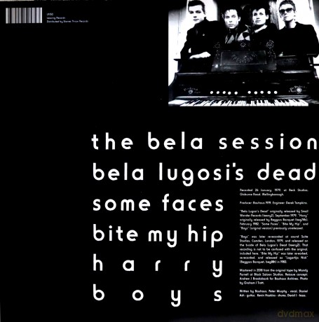 Bauhaus: The Bela Session (Black Red) [Winyl]