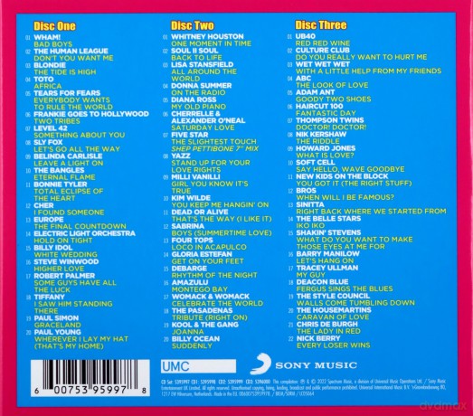 The Best 80s Car Songs Album In The World... Ever! (Rides Again) [3xCD]