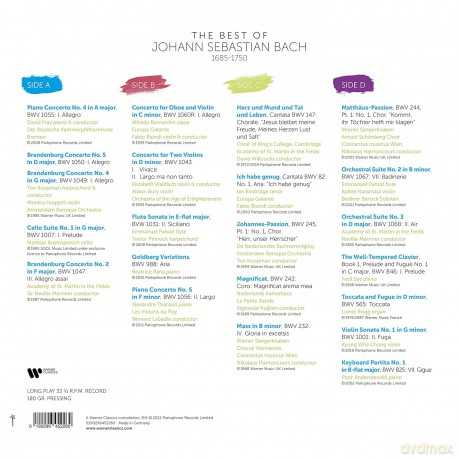The Best Of J.S. Bach [2xWinyl]