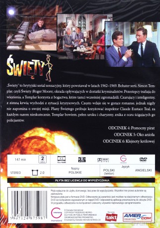 Święty 02: Pomocny pirat / Oko anioła / Klejnoty królowej [DVD]