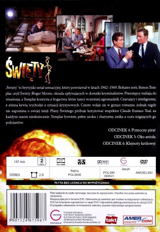 Święty 02: Pomocny pirat / Oko anioła / Klejnoty królowej [DVD]