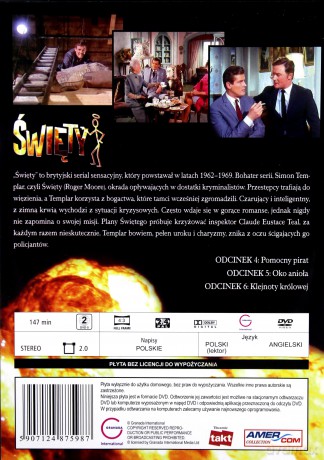 Święty 02: Pomocny pirat / Oko anioła / Klejnoty królowej [DVD]
