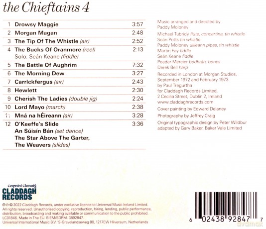 Chieftains: The Chieftains 4 [CD]