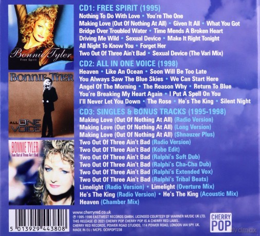 Bonnie Tyler: The East West Years 1995-1998 [3xCD]