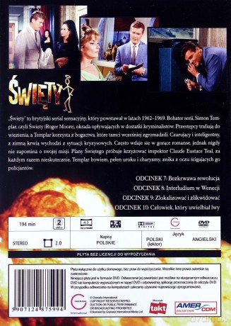 Święty 03: Bezkrwawa rewolucja / Interludium w Wenecji / Zlokalizować i zlikwidować / Człowiek / który uwielbiał lwy [DVD]