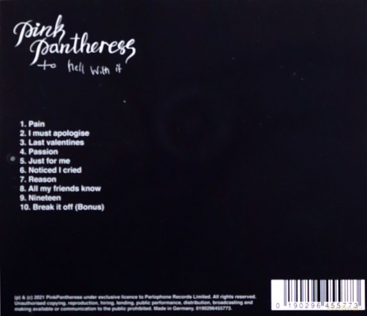 Pinkpantheress: To Hell With It [CD]