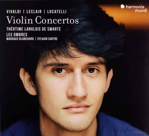 Vivaldi Leclair Locatelli: Violin Concertos Theotime Langlois De Swarte Les Ombres (digipack) [CD]