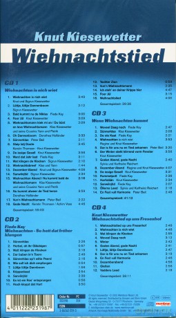 Knut Kiesewetter: Wiehnachtstied [4CD]