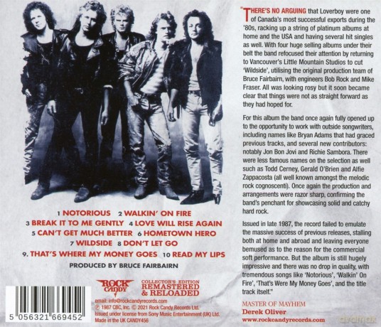 Loverboy: Wildside [CD]