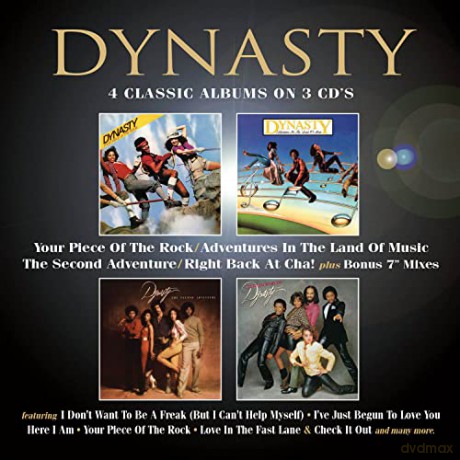 Dynasty: Your Piece Of The Rock / Adventures In The Land Of Music / The Second Adventure / Right Back At Cha [3xCD]