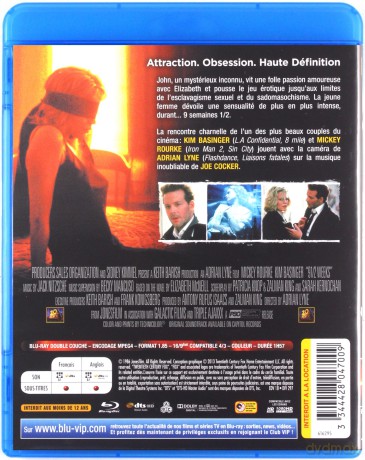 Dziewięć i pół tygodnia [Blu-Ray]