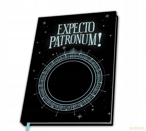 HARRY POTTER Patronus notatnik A5 z okładką termoaktywną