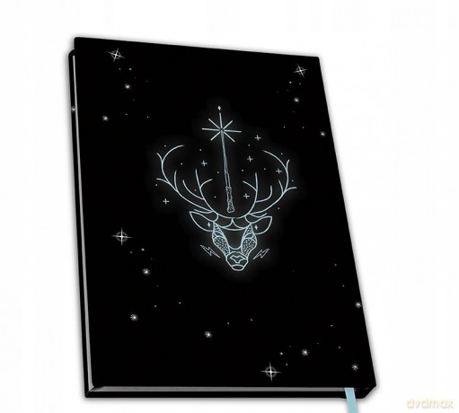 HARRY POTTER Patronus notatnik A5 z okładką termoaktywną