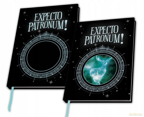 HARRY POTTER Patronus notatnik A5 z okładką termoaktywną