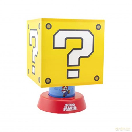 Super Mario Icon Lamp (high: 28 cm) / lampa Super Mario (wysokość: 28 cm)
