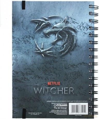 THE WITCHER (CONNECTED BY FATE) notatnik A5 Wiedźmin