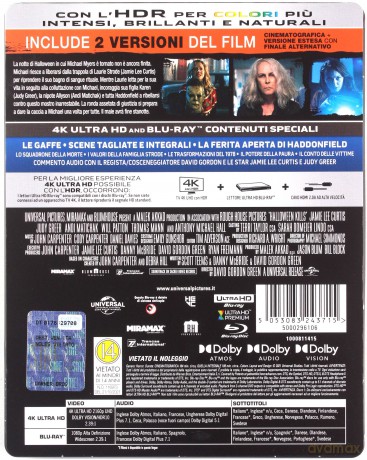 Halloween zabija (steelbook) [Blu-Ray 4K]+[Blu-Ray]