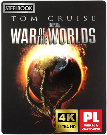 Wojna Światów (steelbook) [Blu-Ray 4K]+[Blu-Ray]