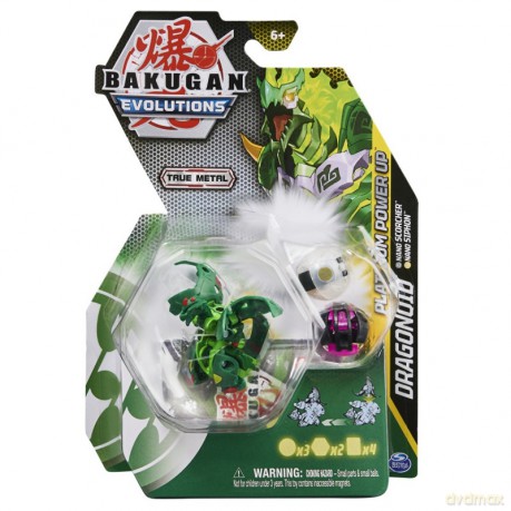 Bakugan Evolutions Ekstra Moc Kula + nanogans Pack 2 [FIGURKA]