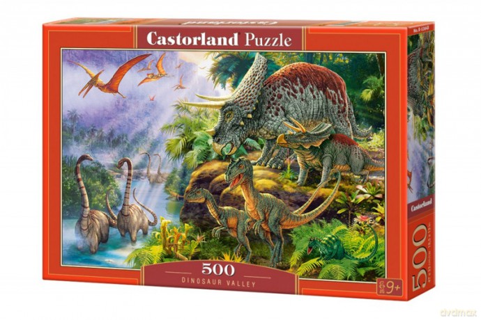CASTORLAND 500 el. Dinozaury dolina [PUZZLE]