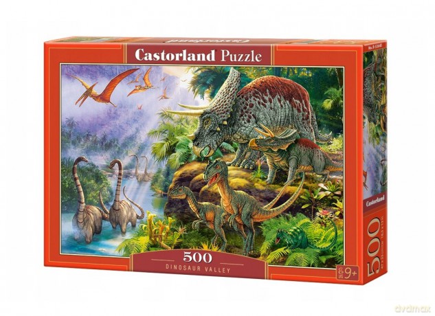 CASTORLAND 500 el. Dinozaury dolina [PUZZLE]