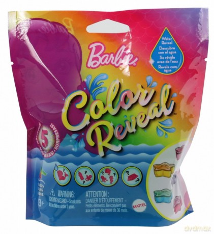Lalka Barbie Color Reveal Bobas Kolorowa syrenka