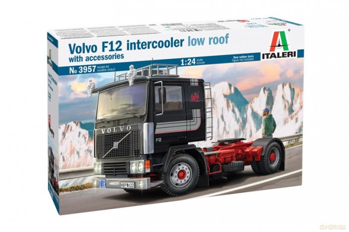 Model plastikowy Volvo F12 Intercooler Low Roof 1/24