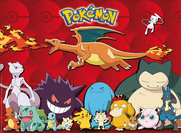 RAVENSBURGER 100 el. XXL Pokemon [PUZZLE]