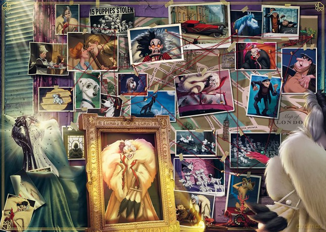 RAVENSBURGER 1000 el. Villainous, Cruella de Mon [PUZZLE]