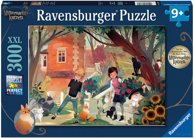RAVENSBURGER 300 el. XXL Dziewczynka z chłopcem [PUZZLE]