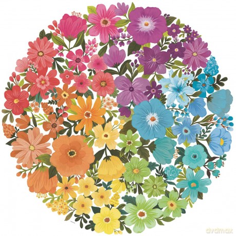 RAVENSBURGER 500 el. Kwiaty [PUZZLE]