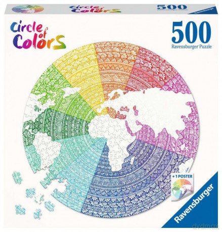 RAVENSBURGER 500 el. Mandala [PUZZLE]