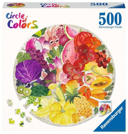 RAVENSBURGER 500 el. Owoce i warzywa [PUZZLE]